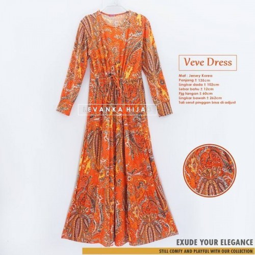 GAd-049 Gamis Tali Pinggang Bertingkat